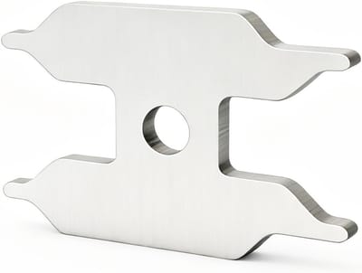 Ergonomische universele sleutel voor kraanpatroondeksels van roestvrij staal 304, ideaal voor onderhoud en installatie van keukenkranen en sanitair.