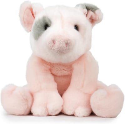 Pluche Dier - Knuffelbeest Zacht - Spelen Verzorgen - Zacht Microvezel - 17x16x16cm - Lemur