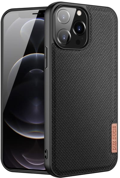 Dux Ducis - Hoesje geschikt voor iPhone 13 Pro Max - Fino Series - Back Cover - Zwart