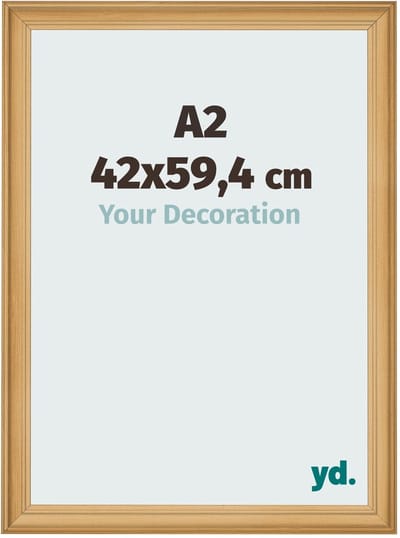 Your Decoration - Fotolijst A2 42x59,4 cm - MDF - Dennen Houtnerf - Lazio