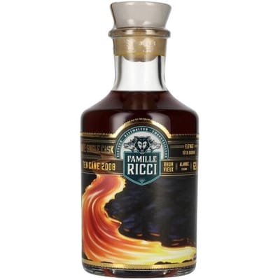 Famille Ricci Ten Cane Rare Single Cask Rhum Vieux 2008 62,1% Vol. 0,5l