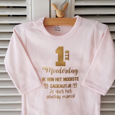 romper baby tekst mama eerste moederdag