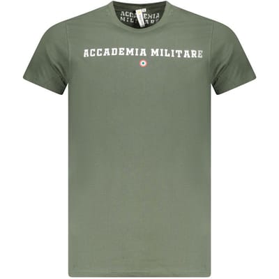 Accademia Militare Verde Katoenen Heren T-Shirt