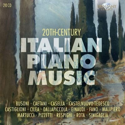 Various Artists - 20th Century Italian Piano Music (20 CD)
