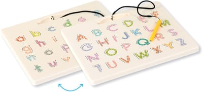 Eduplay magnetisch schrijfboard alfabet leren voor kinderen.