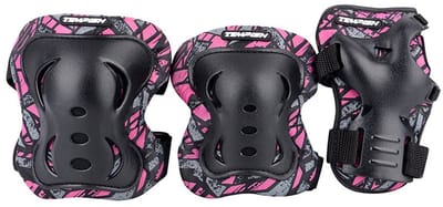 Tempish Skate Beschermset Volwassenen - Knie Elleboog Pols - Roze - Maat S
