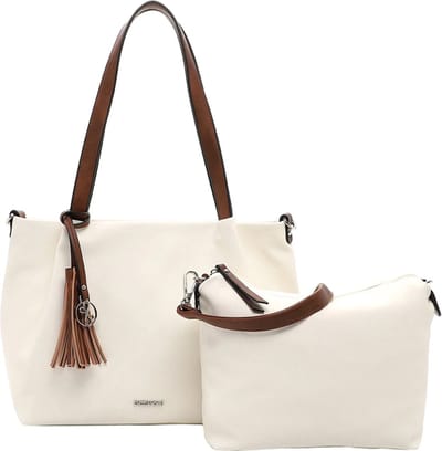 EMILY & NOAH Shopper E&N Elke ( 62791 ) - Dames handtassen - beige 400