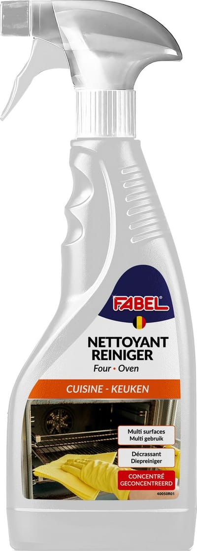 Fabel - Oven Reiniger - Verwijdert efficiënt hardnekkig en aangbrand vuil - 500 ml Vapo