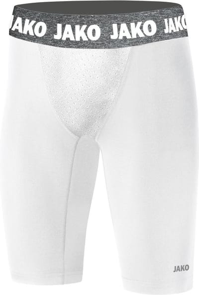 Jako Compression 2.0 Short Tight Kinderen - Wit | Maat: 140