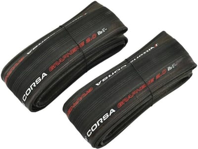 Clincher Buitenband 700x25C voor Racefietsen - Zwart