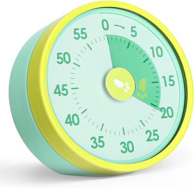 Kookwekker - Timer - Visuele timer - Magnetische timer - Kindertimer - Instelbare helderheid - LED-scherm - Sound Stopwatch - Tijdmanagementtool voor keuken - School en kantoor
