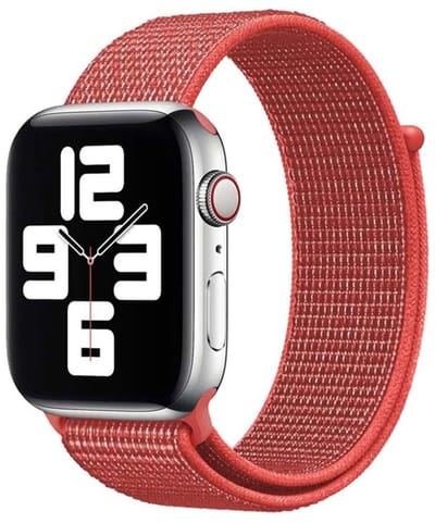 Mobiq Nylon Strap Bandje geschikt voor Apple Watch 42mm | Series 1 / Series 2 / Series 3 Horlogebandje | Compatible geschikt voor Apple Watch 42 mm Polsbandje