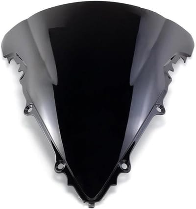 Motorfiets Windscherm - Voorruit Kuipruit - Motorrijden Beschermen - Verbeterde Aerodynamica - Voor YZF R6 2003-2005 - Zwart