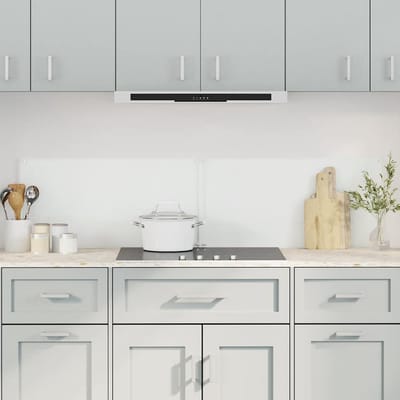 vidaXL - Spatschermen - keuken - 2 - st - 80x50 - cm - gehard - glas - transparant
