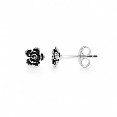House of Jewels - Bloem Oorknoppen l Bloem Oorbellen - Echt Zilver