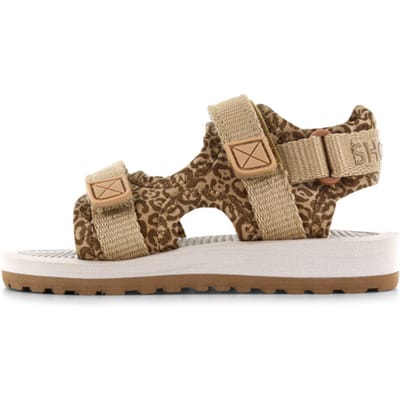 Shoesme Panterprint Lichtgewicht Sandaal - Sandalen Kind - Meisjes - Leopard Grey - Spandex - Maat 27