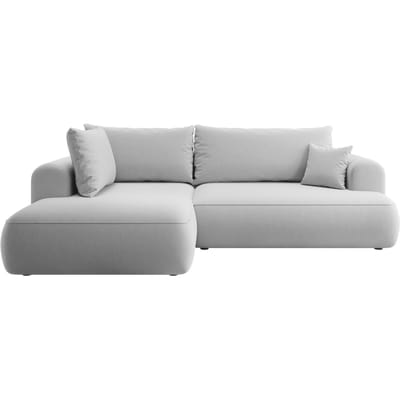 Hoekbank Philipa Big links velvet met slaapfunctie | Selsey Design