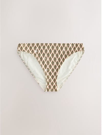 Next - Dames - Hoog opgesneden bikinislip - Crème