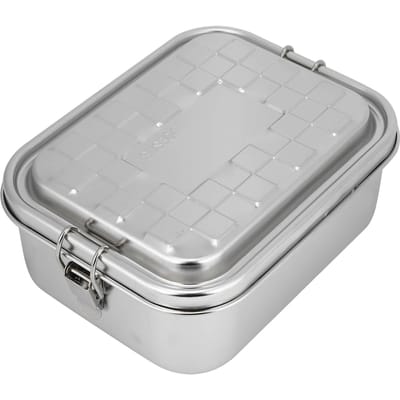 Enkellaagse Lunchbox Voedsel Bento Container Roestvrij Staal 304 Huisaccessoire voor StudentenKlein