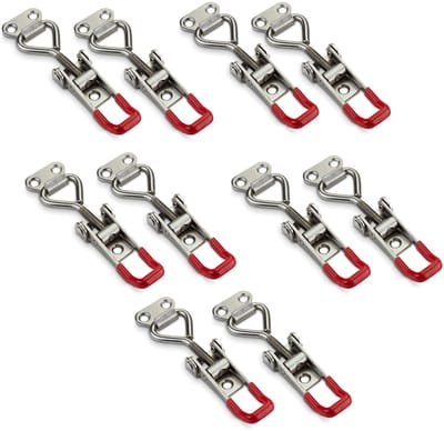 Set van 10 JUNKER spansluiting M5 (houdkracht 165kg) RVS SS304 verstelbaar