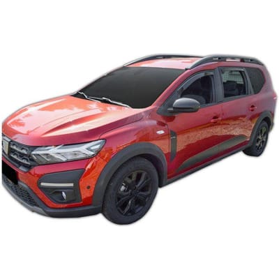 Wind deflectors - HEKO - Honda Jazz (sinds 2020) - Gekleurd gerookt - HD Acryl - Montage zonder boren