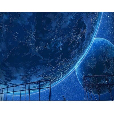 Diamant schilderij borduurpakketten diamant borduurwerk mozaïek sterrenhemel patroon foto Home Decor 20X30CM blue