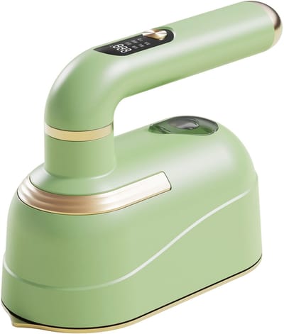 Stoomstrijkijzers - Handmatig hangijzer met dubbel gebruik (vochtig en droog), kleine stoomverstuiver, draagbaar elektrisch ijzer, mini draagbare ijzerapparaat voor thuis