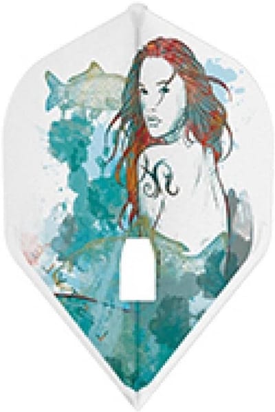 Dart Flights - Standaard Flights - Darts Spelen - Vaste Veer - 150 Micron - Zodiac Pisces Design
