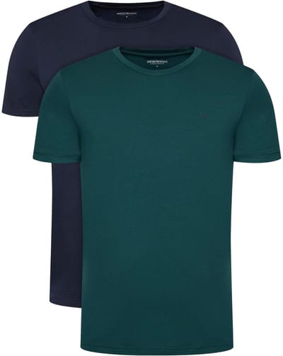 Emporio Armani Crew Neck Shirt Heren (2-pack) - Maat M