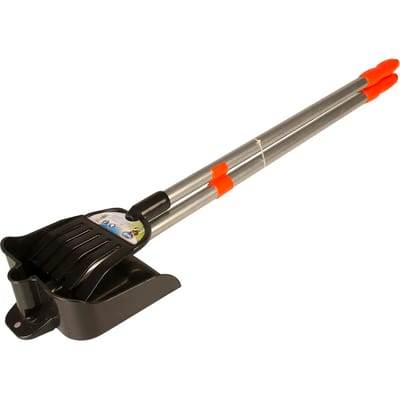 Duvoplus - Hondenpoepzakje - Hond - Mini Poepschep 28cm Zwart/oranje - 1st
