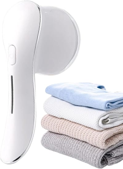 Elektrische Pluisverwijderaar - Ontpluizer Kleding - Kleding Verzorgen - Verbeterde Snijkracht - 16x7.5 cm - Wit