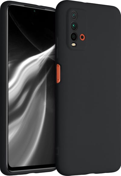 kwmobile telefoonhoesje geschikt voor Xiaomi Redmi 9T - Hoesje voor smartphone - Back cover in mat zwart