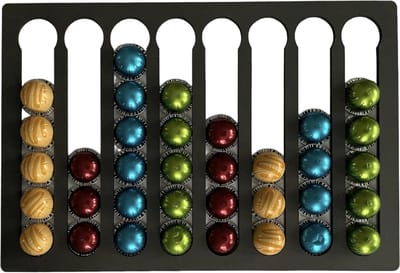 Nespresso Vertuo capsulehouder XXL - Cuphouder voor Nespresso Vertuo cups - 48 Capsules - Zwart - Moederdag cadeautje - Moederdag - Nespresso Vertuo - Nespresso - Vaderdag cadeau