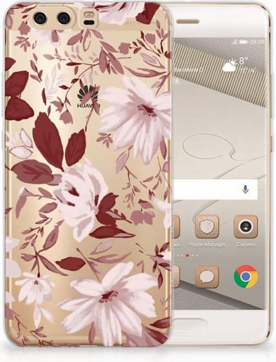 Hoesje maken Huawei P10 Plus Watercolor Flowers