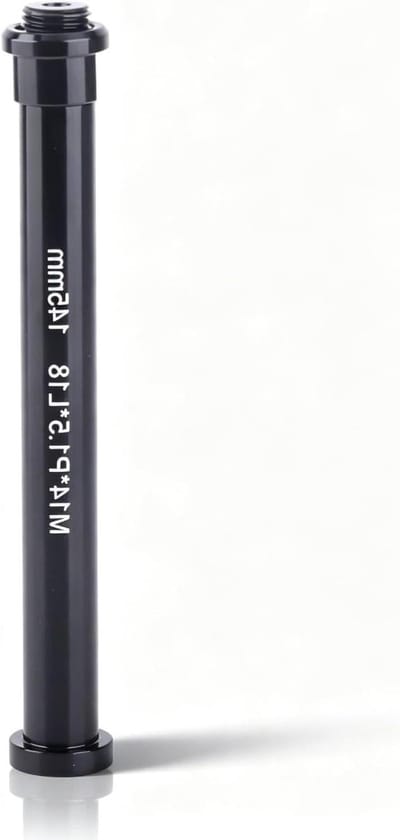 Dailygoods- Vooras Aluminium - Thru Axle 15x145mm - M14xP1.5 - Mountainbike - Schacht - Lichtgewicht - As