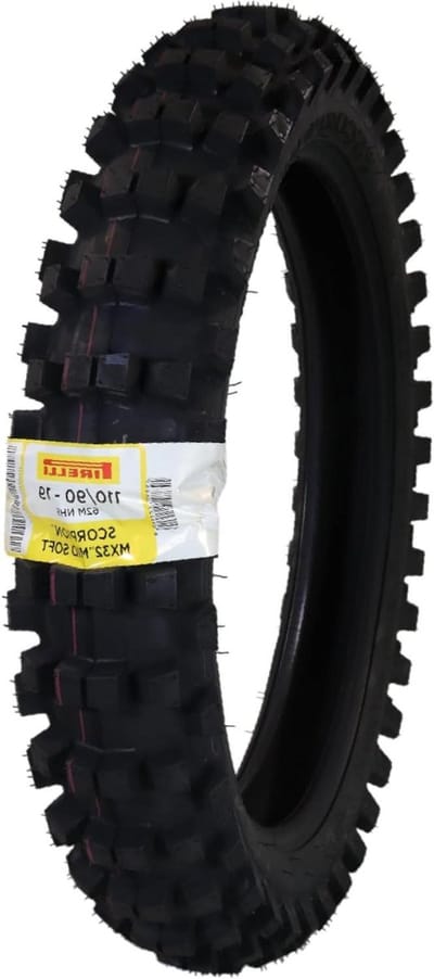 Motorfietsband - All-season band - Veilig Rijden - 12-laags constructie - 110/90 R19 - Zwart