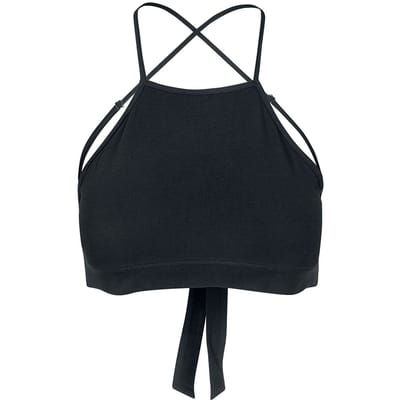 Urban Classics Triangle Dames Top - zwart - L