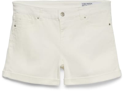 Vero Moda Broek Vmluna Mr Fold Shorts Mix Ga Noos 10279489 Cloud Dancer Dames Maat - M