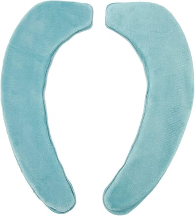 Toiletbril Covers - Wc-bril Kussen - Warmte Comfort - Zelfklevend Herbruikbaar - 40 cm Lengte - Lichtblauw