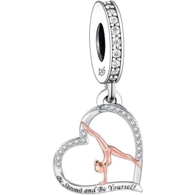 Fc Fijne Sieraden Pas Echte Originele Bedel Armband Echte Koperen Paaldans Kralen Voor Het Maken Van Dansende Meisjes Liefhebbers Leraar Berloque white