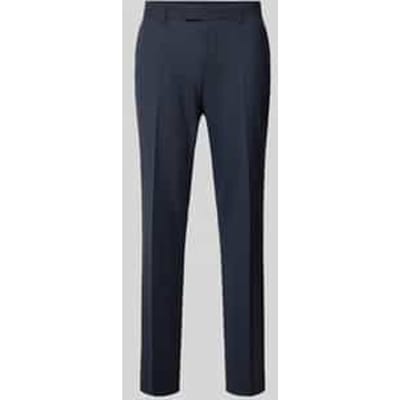 Slim fit pantalon met scheerwol Model 'P-GENIUS'