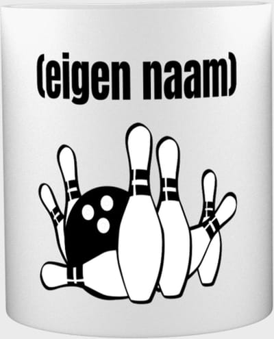 Akyol - bowlen kegels met eigen naam Mok met opdruk - bowlen - ieman die graag bowlt - sport - kegel - bal - verjaardag cadeau - kado - 350 ML inhoud