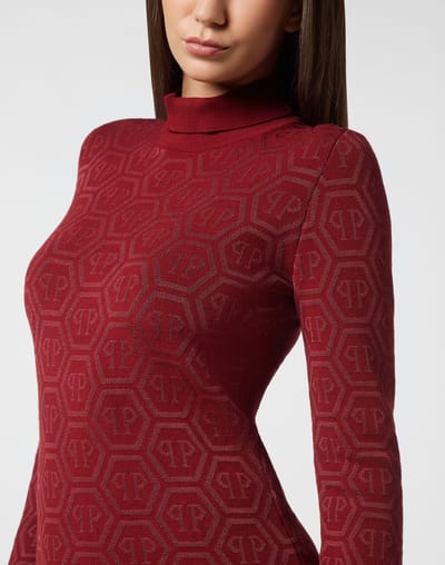 Knitted Turtleneck Monogram