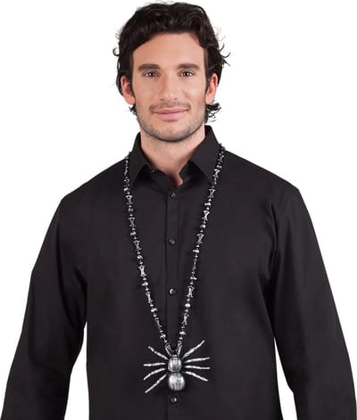 Boland - Ketting Tarantula - Halloween - Halloween accessoires - Halloween verkleden