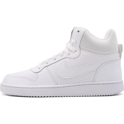Nike Court Borough Antislip Lichtgewicht Mid-top Skateschoenen Heren Puur Wit 838938-111 39 gray