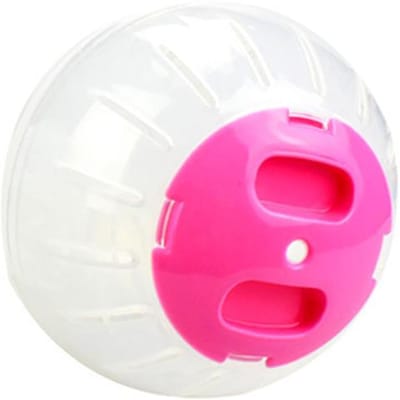 Plastic Buiten Sport Bal Gronders Rat Kleine Huisdieren Muizen Jogging Bal Speelgoed Hamster Gerbil Oefenbal Speelspeelgoed Kleine Huisdierbenodigdheden Decor S10CM pink