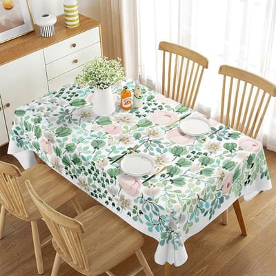 Bloemen Tafelkleed Rechthoekig Klein Fris Esthetisch Decor Tafelkleed Voor Keuken Eetkamer Picknick Reizen Feestdecoraties 40x70cm 15x27inch