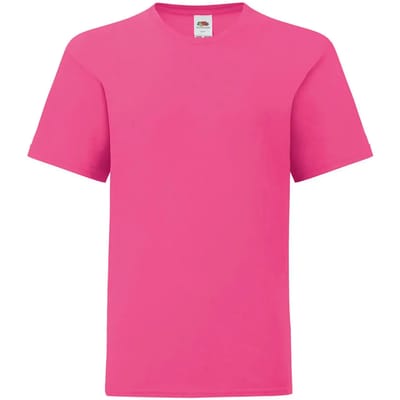 Kinder-T-shirt Fruit of the Loom Iconic 150