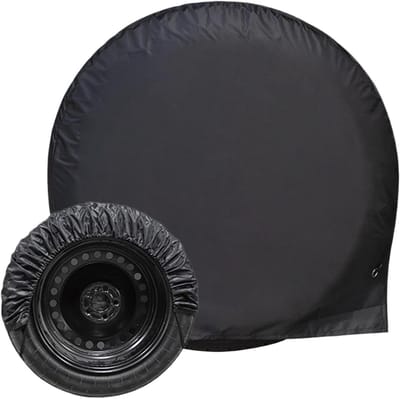 Reservewielhoes - Bandenhoes Beschermhoes - Banden Beschermen - Waterdicht UV-bestendig - 75 cm diameter - Zwart