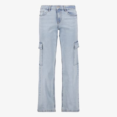 TwoDay dames cargo jeans lichtblauw - Maat 29